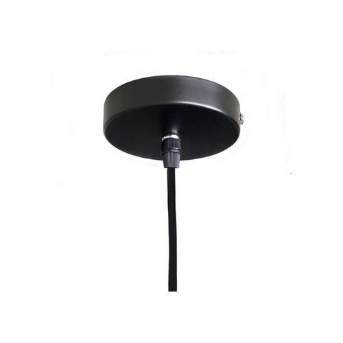 Sienna | Black Rattan Cane Wicker Pendant Light