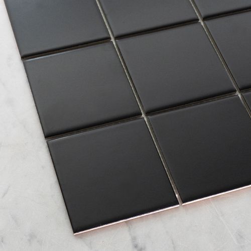 Cabra Black Matt | Perini Tiles