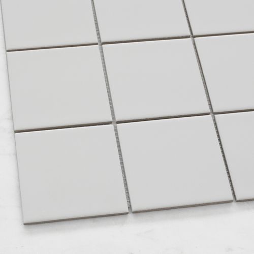 Cabra Light Grey Matt | Perini Tiles
