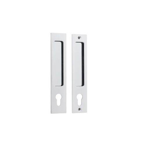 Sliding Door Pull Rectangular Euro Lock