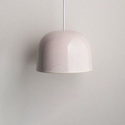 Ceramic Pendant Bell Light Small