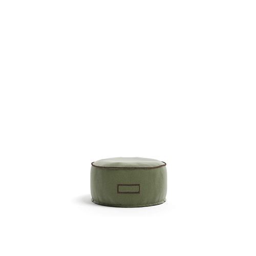 Soft 90 Round Outdoor Pouf by Atmosphera