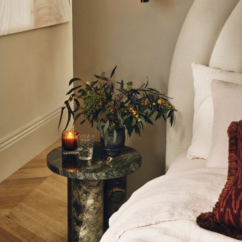 Soho Home | Tisbury Side Table | Jurassic Green