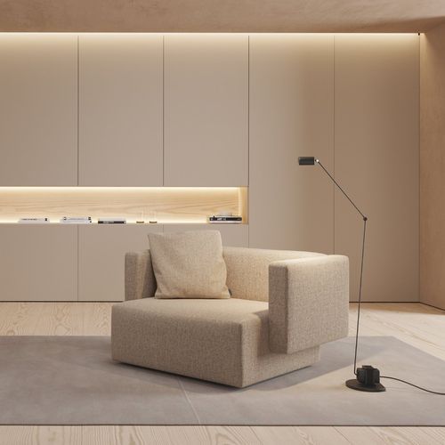 Step Armchair - Narrow Armrest