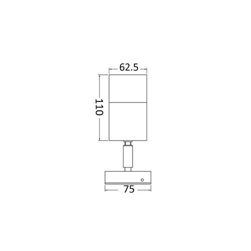 LED Adjustable Copper & 316 Stainless Steel Light
