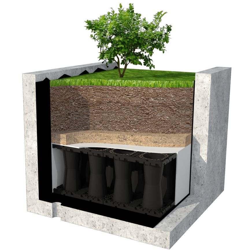 Void Fill, Landscape Structural Lightweight by Atlantis