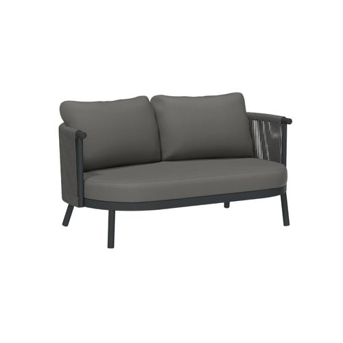 Chloe Outdoor 3-Seater Sofa-Charcoal