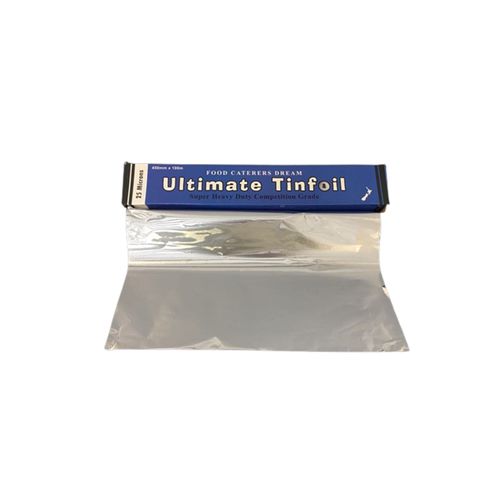 BBQWar Competition Grade Tin Foil 450mm x 100m