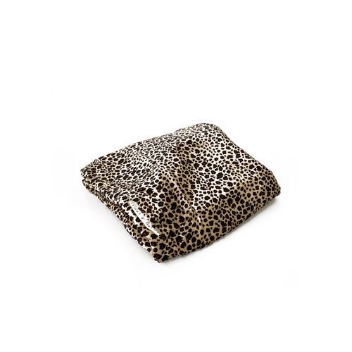 Pierre Fur Bean Bag - Leopard Print