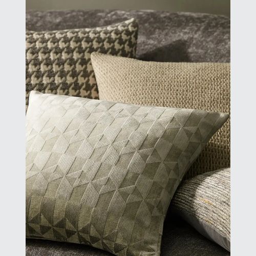 Weave Home Marina Cushion - Laurel | Woven Geometric