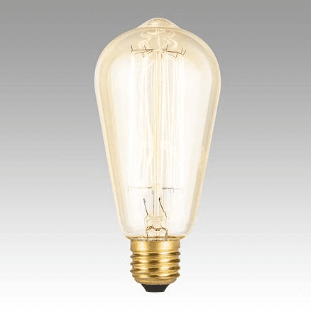 Vintage Filament Bulb - Edison (Tall)