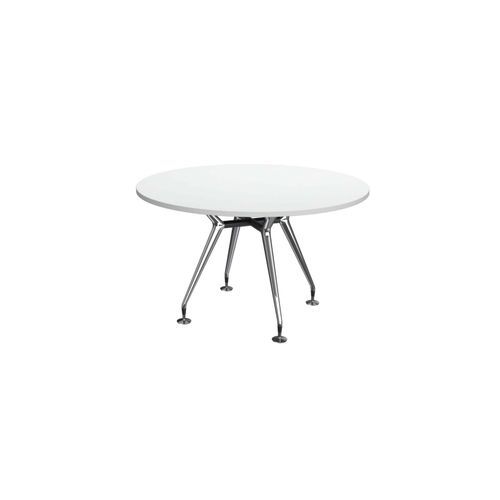 Round Meeting Table On Luna Base