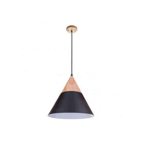 Wood Series Pendant - Cone (Black)