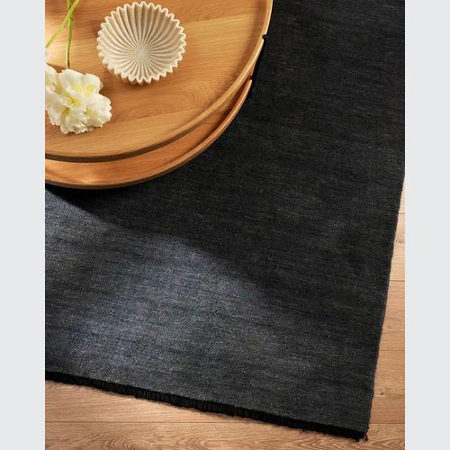 Baya Sandringham 100% Wool Rug - Storm Blue