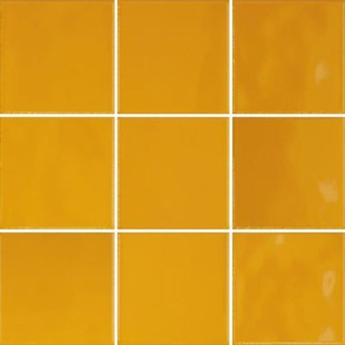 Rebel Amber Yellow Gloss 100x100mm