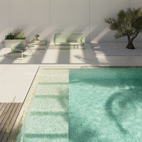 Blots Tile | Aquarelle Collection by Ezarri