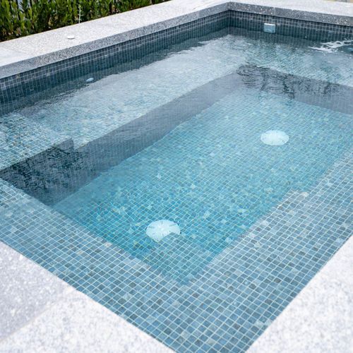 Dolerite Mosaic Tile | 50mm Zen Collection by Ezarri