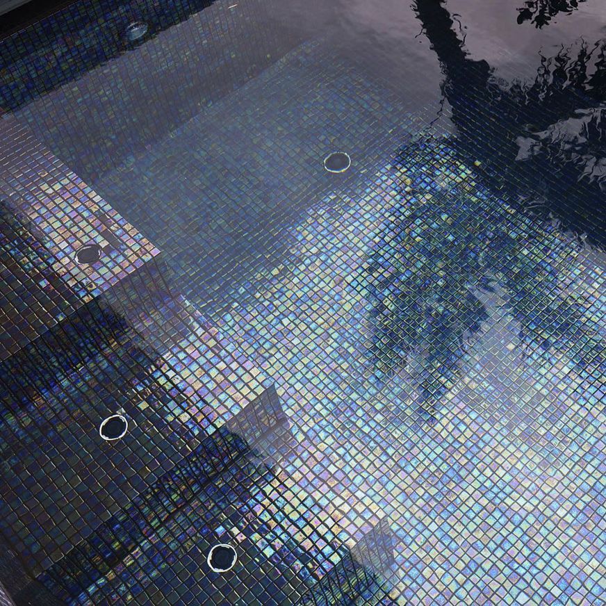 Ebano Mosaic Tile | Iris Collection by Ezarri