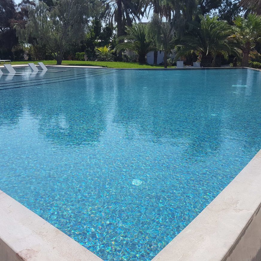 Eco Outdoor Glass Mosaic Pool Tile