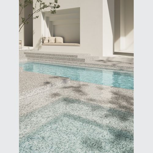 Layers Tile | Aquarelle Collection by Ezarri