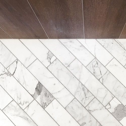 Stone Italian Statuario Natural Stone Mosaics