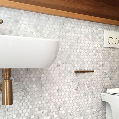 Stone Italian Carrara Natural Stone Mosaics