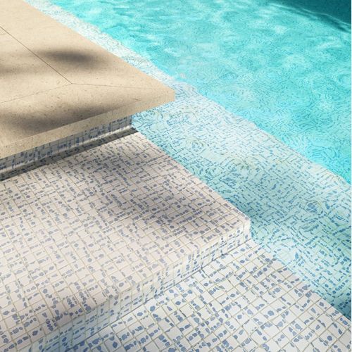 Rims Tile | Aquarelle Collection by Ezarri