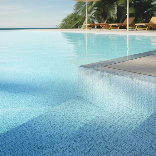 Strokes Tile | Aquarelle Collection by Ezarri