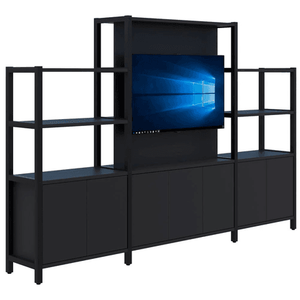 Grid 40 TV/Open Display Wall 1500/1890h X 400d