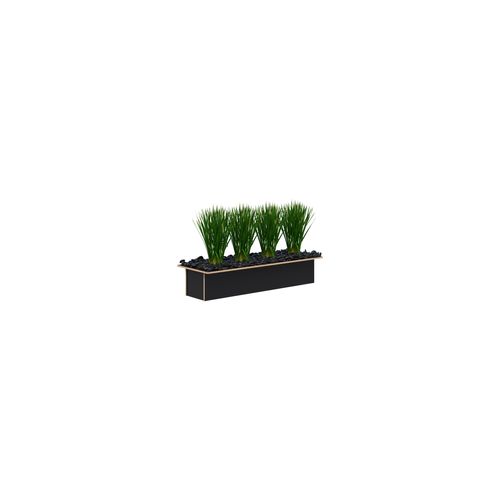 Rapid/Mascot/Block - Set of pots and artifical plants