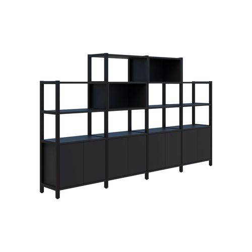 Grid 40 Storage/Open Display Wall 4-5 Tier 1500/1890h