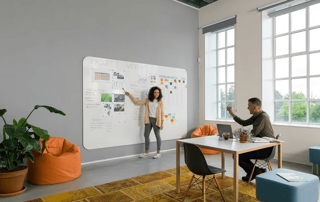 Chameleon Whiteboardwall / Visuwall