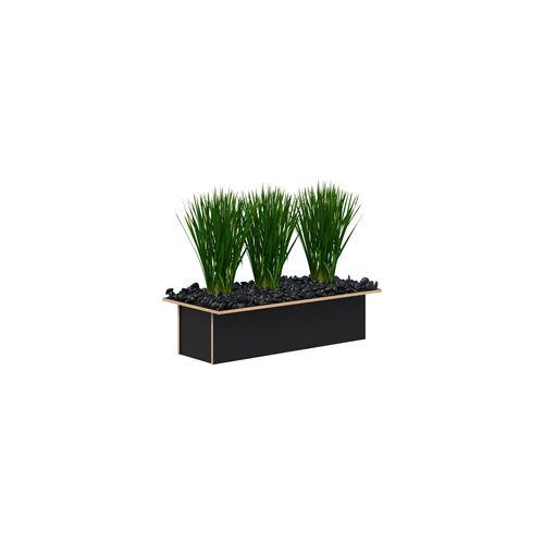 Rapid/Mascot/Block - Set of pots and artifical plants