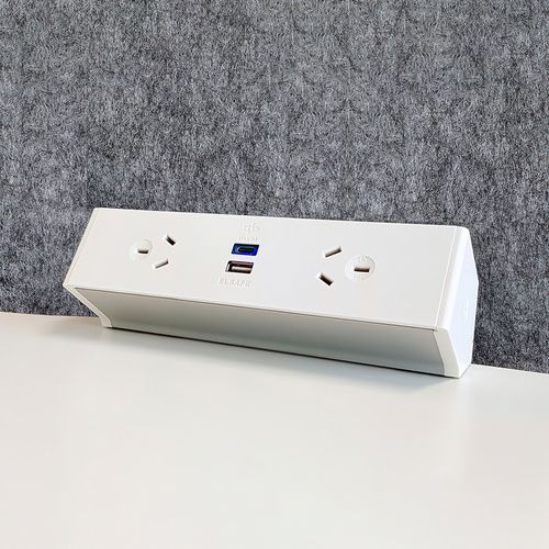 QikSILVA Desktop Power Rail