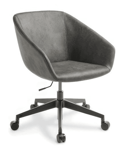Barker with 5-Star Base - Black Aluminium