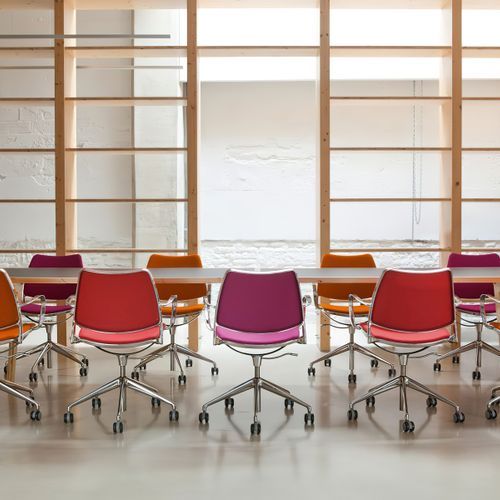 Gas Swivel Chair by Stua