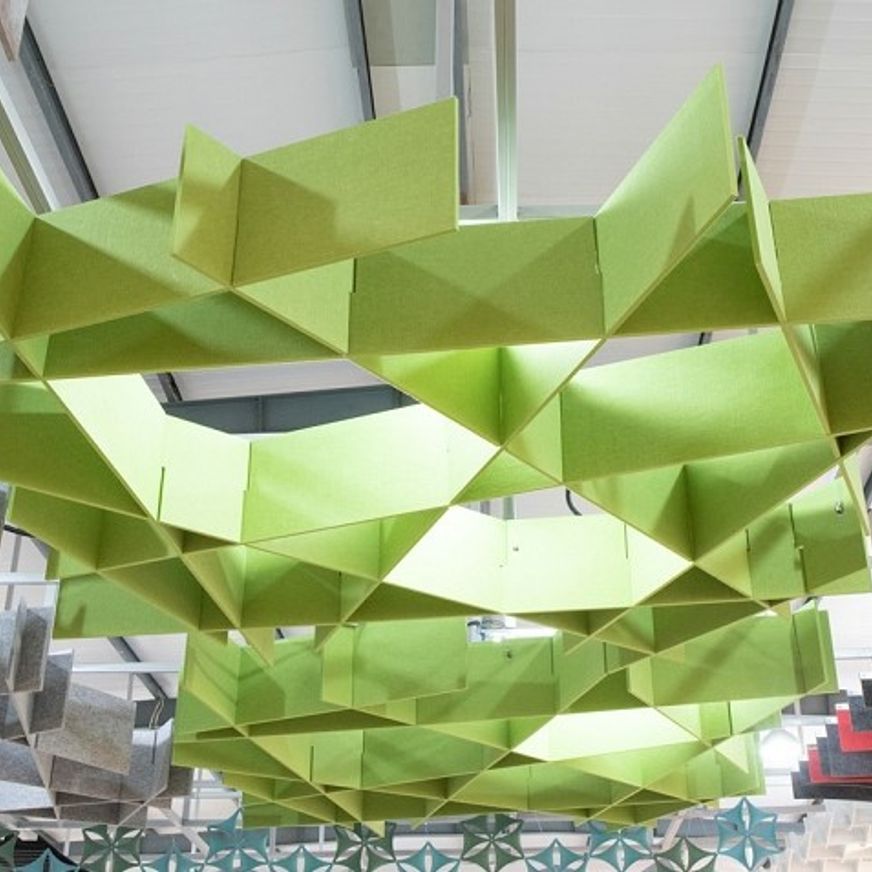 Acoustic Ceiling Lattice 