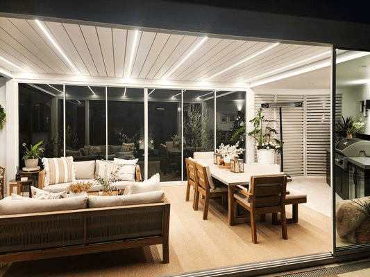 Louvred Pergola
