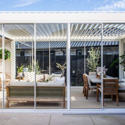 Louvred Pergola