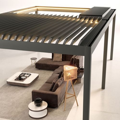 Oskura Unica Retractable Louvre Roof