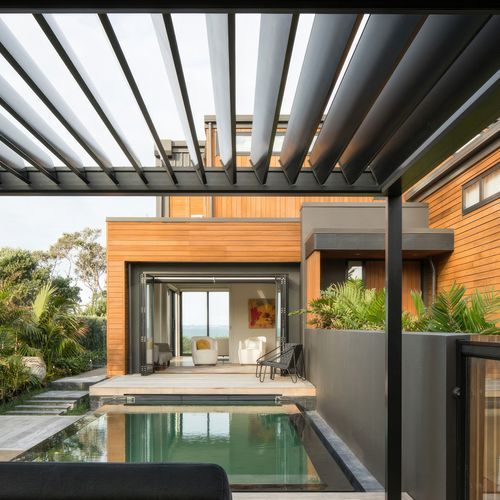 Poolside Living Space