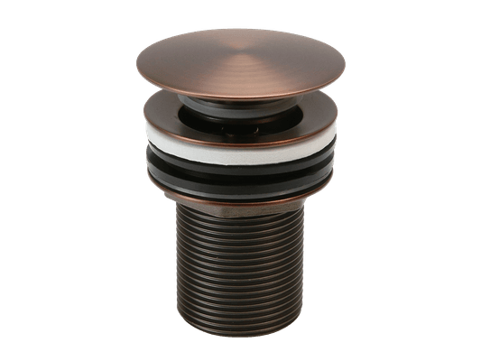 Clikclak Pop-Up Dome Waste Oil Rubbed Bronze