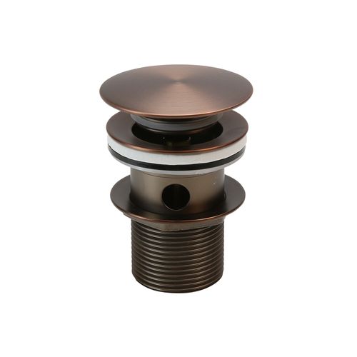 Clikclak Overflow Pop-Up Dome Waste Oil Rubbed Bronze