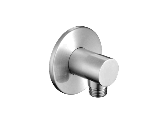 Urban Shower Elbow Male Brushed Stainless