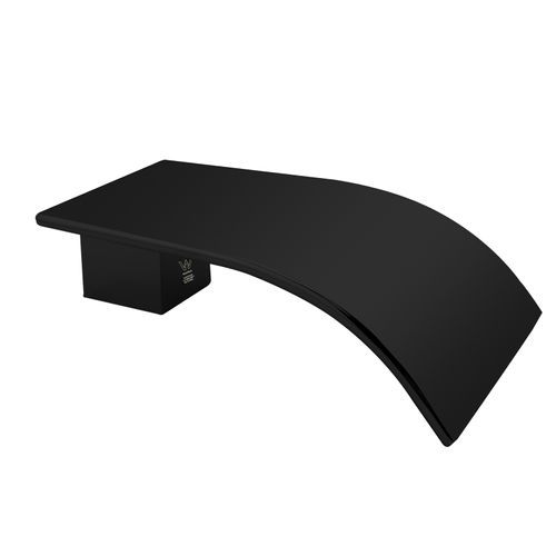 OX0005.BS | Waterfall Black Bathtub/Basin Wall Spout