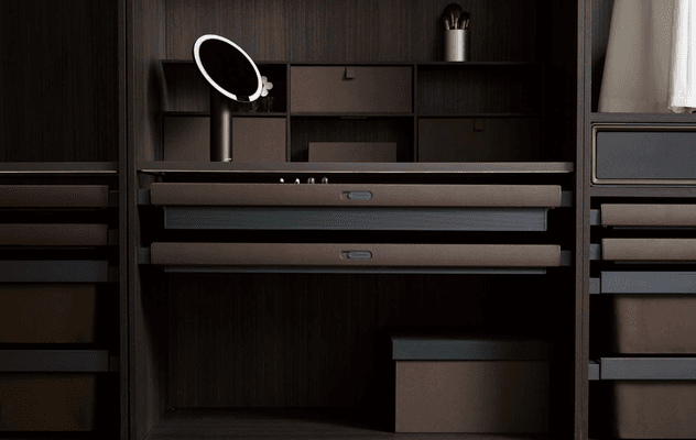 BASISTEM Leather Cosmetics Box