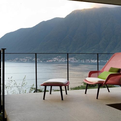 Slow Armchair & Ottoman by Vitra