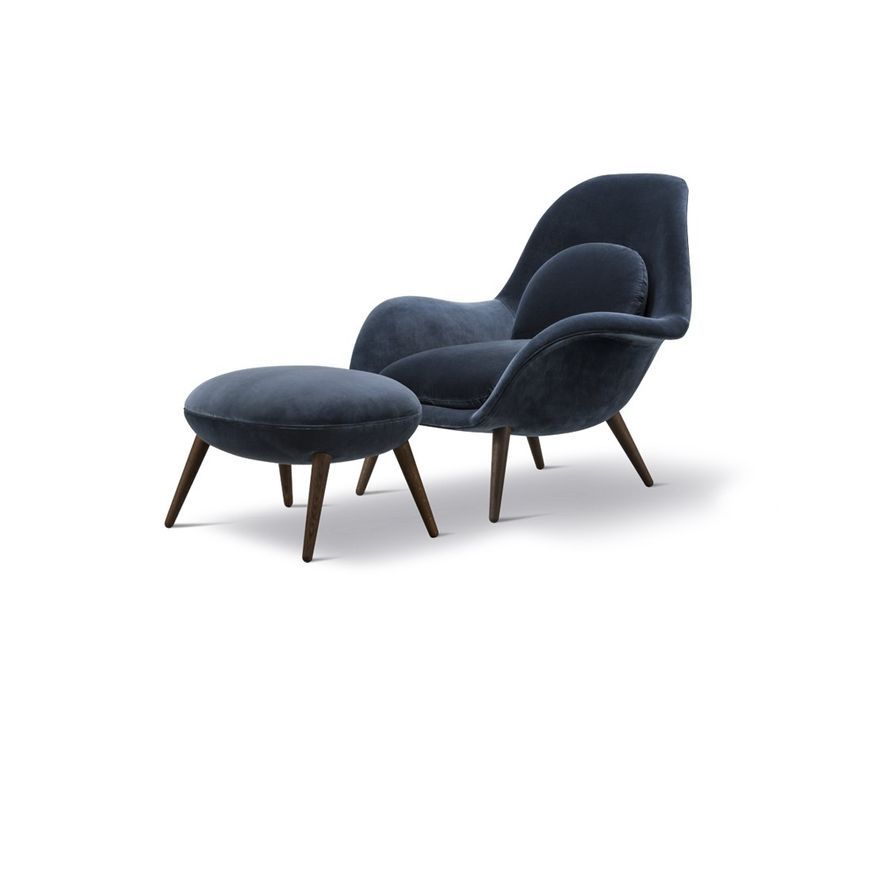 Swoon Ottoman by Fredericia