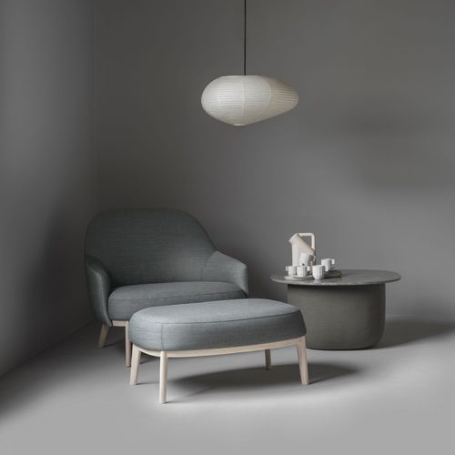 Shift Wood Ottoman by Daniel Debiasi & Federico Sandri