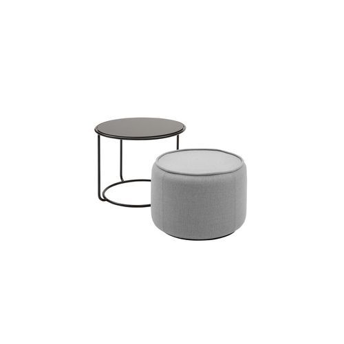 Tom Pouf & Side Table by Softline